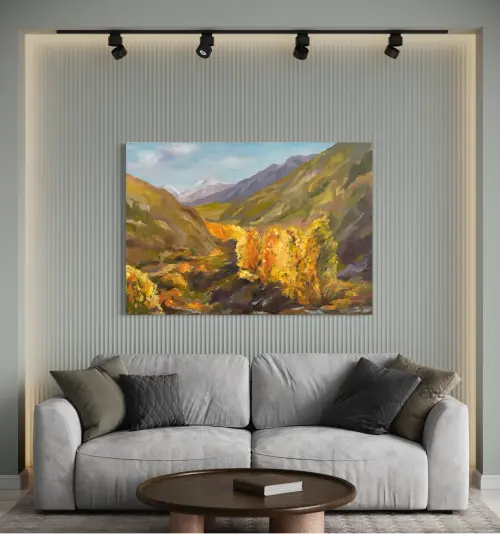 Autumn in mountains